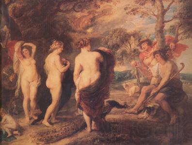 Peter Paul Rubens The Judgement of Paris (nn03) Norge oil painting art